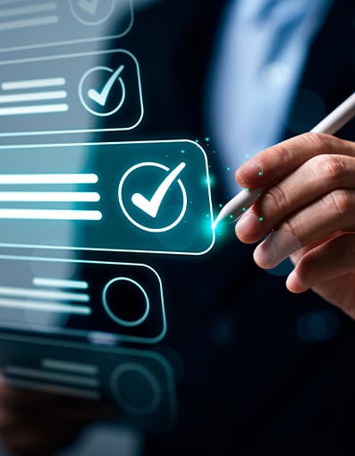 Cybersecurity Checklist Digital Compliance Interface